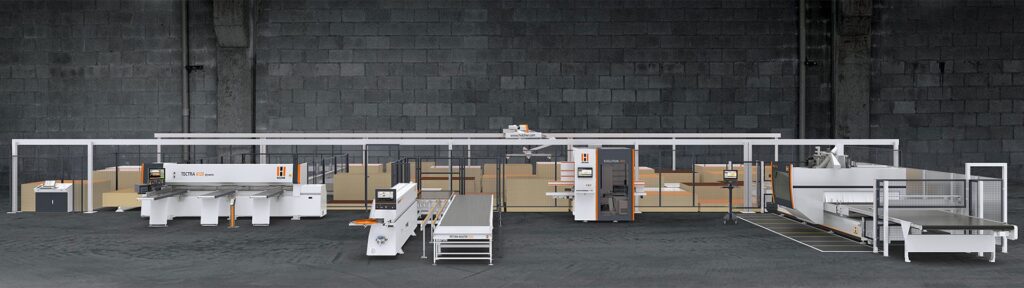 HOLZ-HER proizvodstvena linija