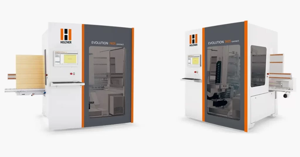 evolution 7405 connect vertikalno cnc